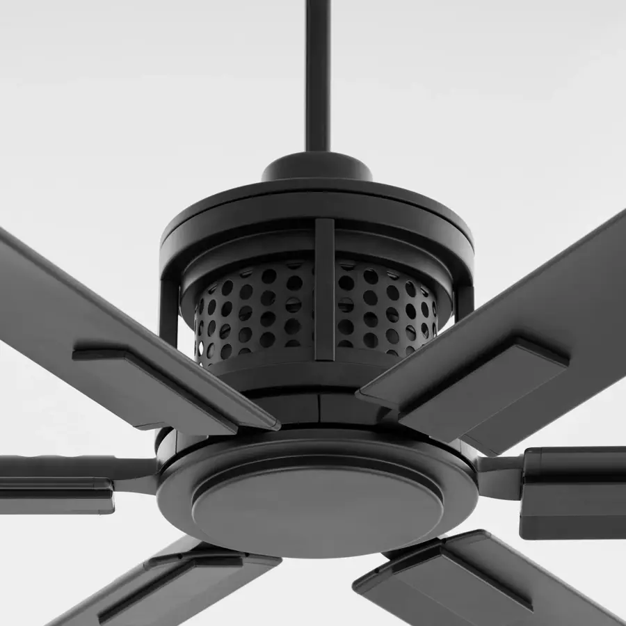 Zeus 120" Outdoor Ceiling Fan in Matte Black - Image 5