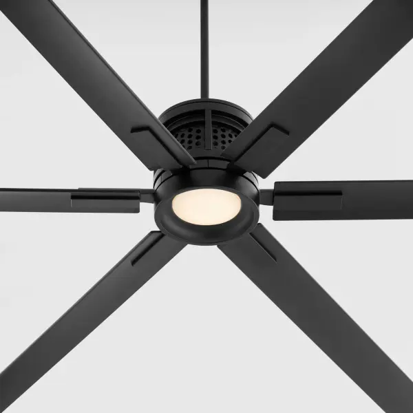 Zeus 120" Outdoor Ceiling Fan in Matte Black - Image 6