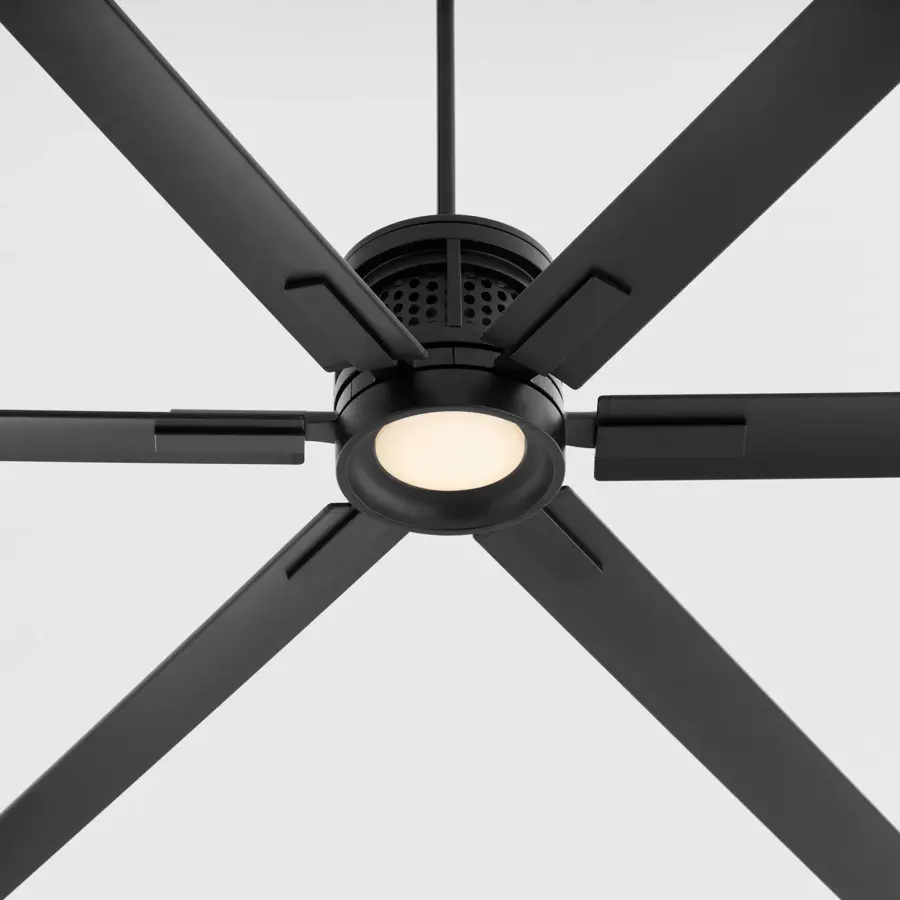 Zeus 120" Outdoor Ceiling Fan in Matte Black - Image 6