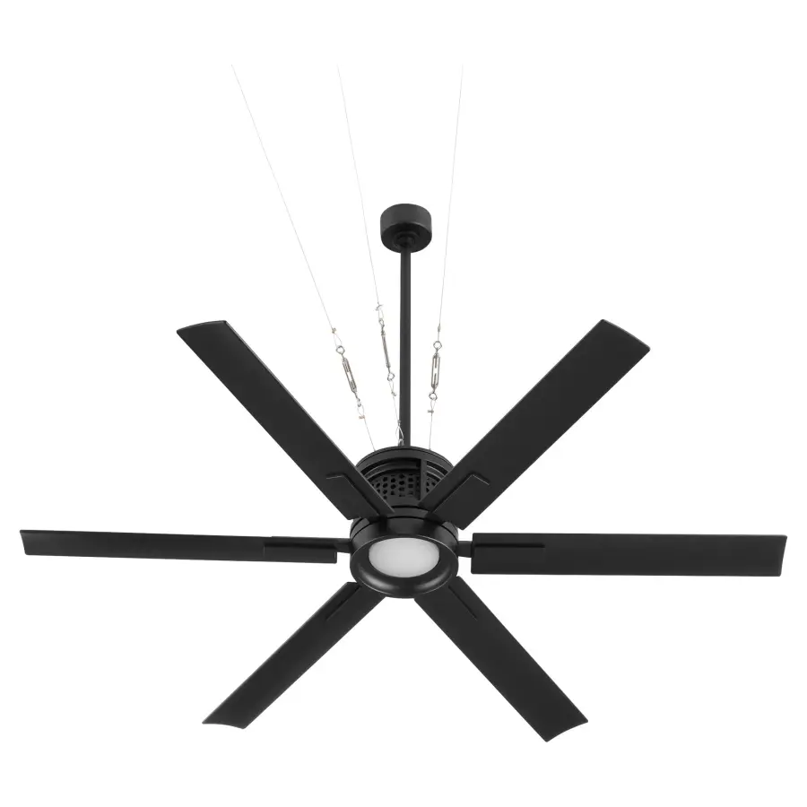Zeus 65" Outdoor Ceiling Fan - Matte Black - Image 4