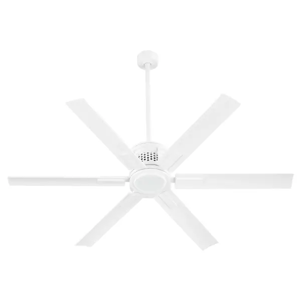 The Zeus 65" fan delivers exceptional airflow with modern smart home integration. Built-in Wi-Fi control, six-speed operation, and damp-rating make it ideal for large indoor rooms or covered outdoor areas.