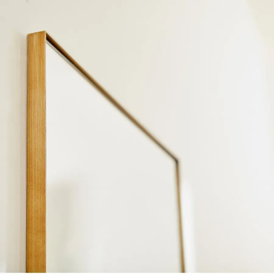 24x36" Rectangular Mirror in Gold - Image 3