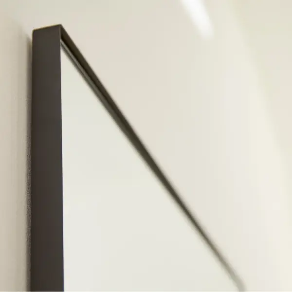 30x40" Rectangular Mirror in Matte Black - Image 4