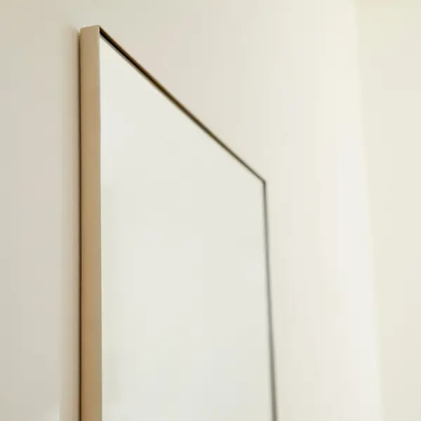 30x40" Rectangular Mirror in Silver - Image 3