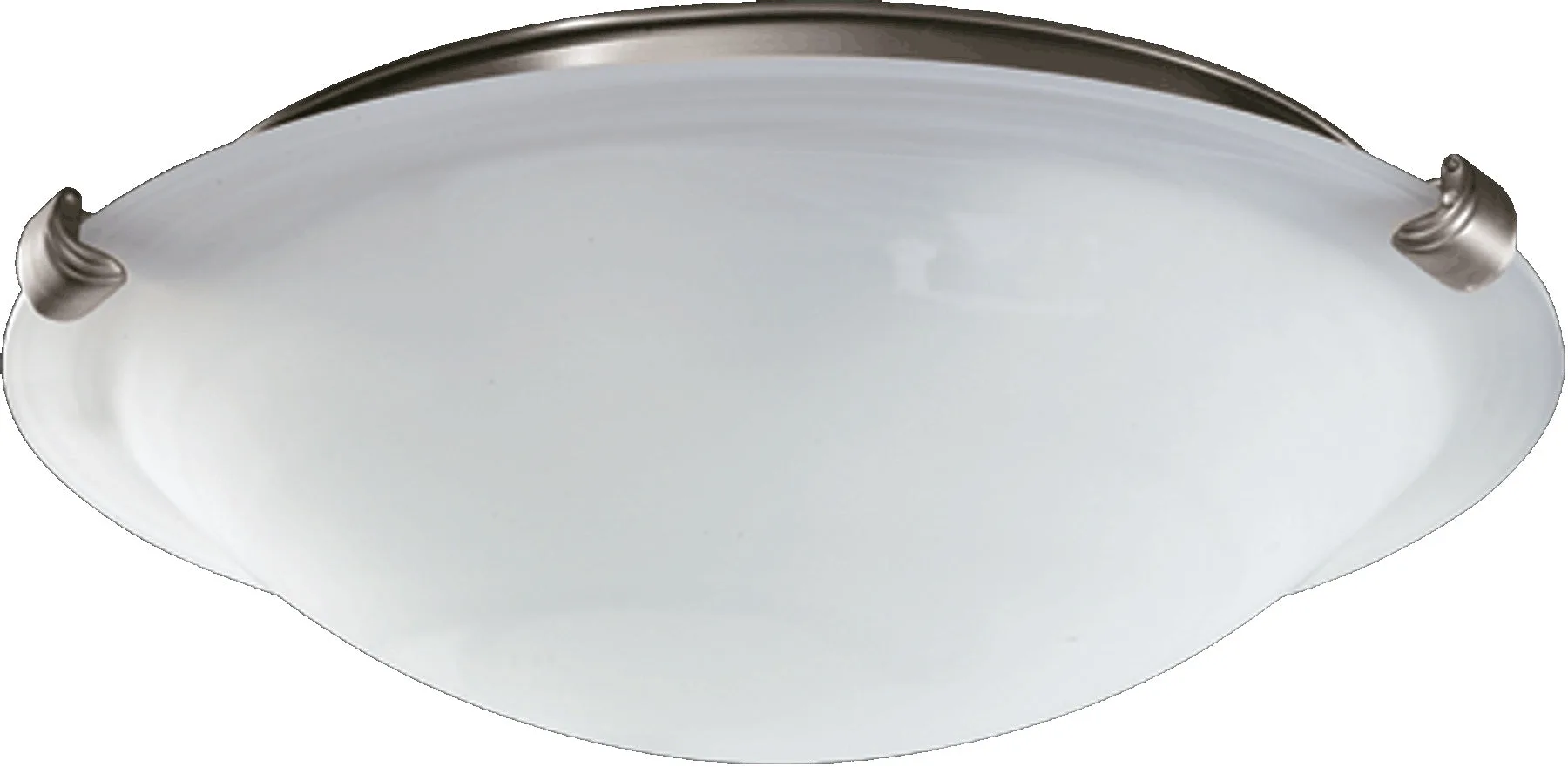 Faux Alabaster LED Light Kit in Satin Nickel