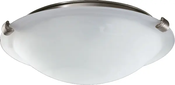 This beautifully crafted LED light kit combines classic marble-like elegance with modern energy efficiency. The swirled faux alabaster glass diffuses warm, ambient light while the satin nickel finish complements a wide range of décor styles.