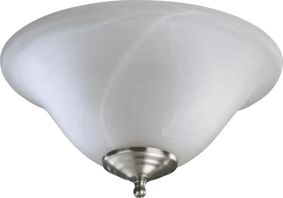 Faux Alabaster LED Bowl Light Kit