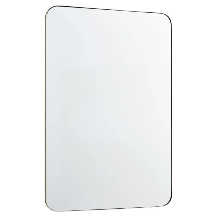 Stadium 24" x 36" Rounded Rectangle Mirror in Silver - Image 1