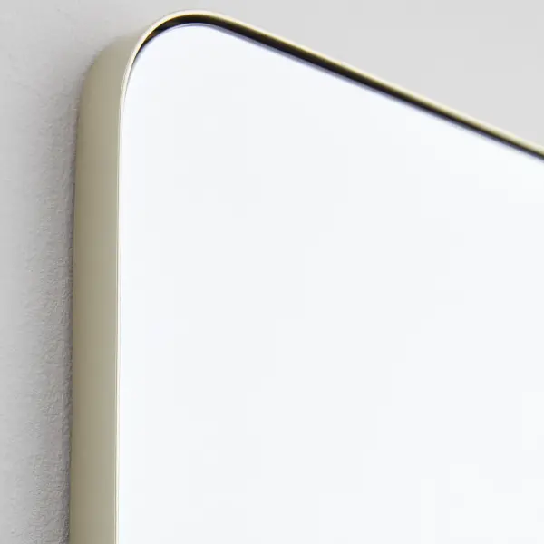 The Stadium mirror combines contemporary design with practical functionality. Its rounded rectangle shape and 1-inch frame extension create visual interest while the silver finish adds a sleek, modern touch to any space. - alternate view