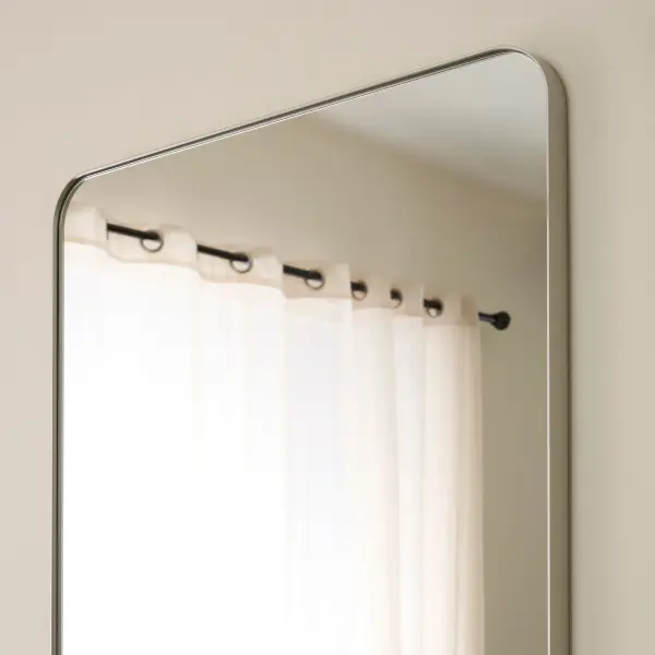 Stadium 24" x 36" Rounded Rectangle Mirror in Silver - Image 6