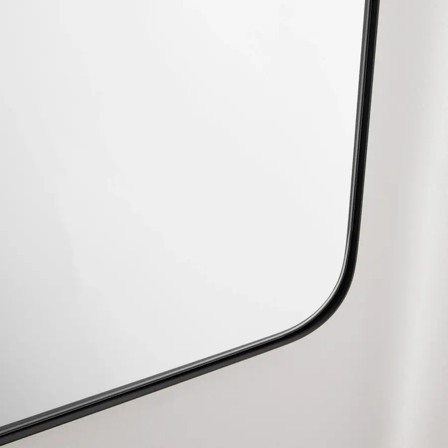Stadium 30"x40" Rectangular Mirror in Matte Black - Image 3