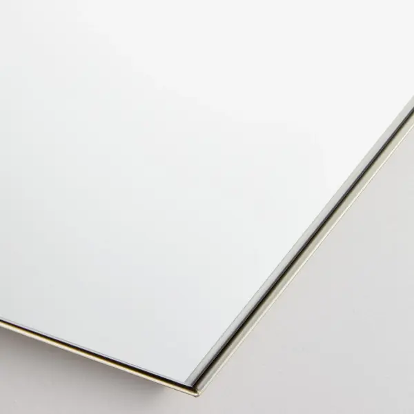Hexagon Wall Mirror 24" x 34" - Silver - Image 3