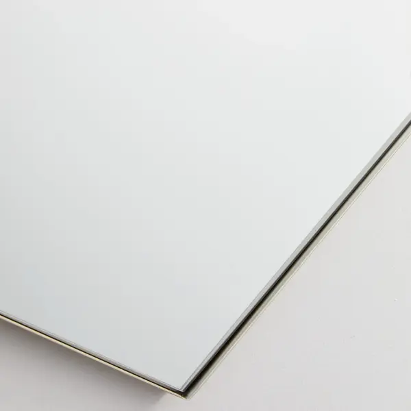 This 28"x40" hexagonal mirror combines contemporary geometric design with practical functionality. The 1-inch frame extension in silver finish adds dimensional interest while maintaining versatility across interior styles. - alternate view