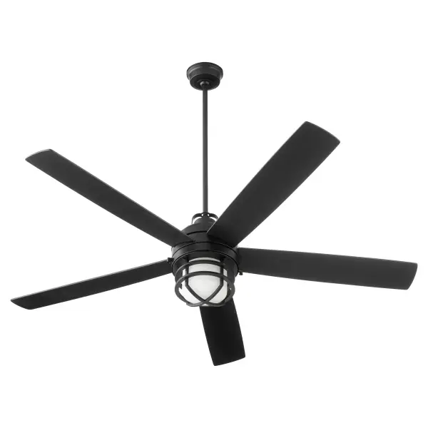 Niles 64" Wet Rated Ceiling Fan with LED Light - Image 1