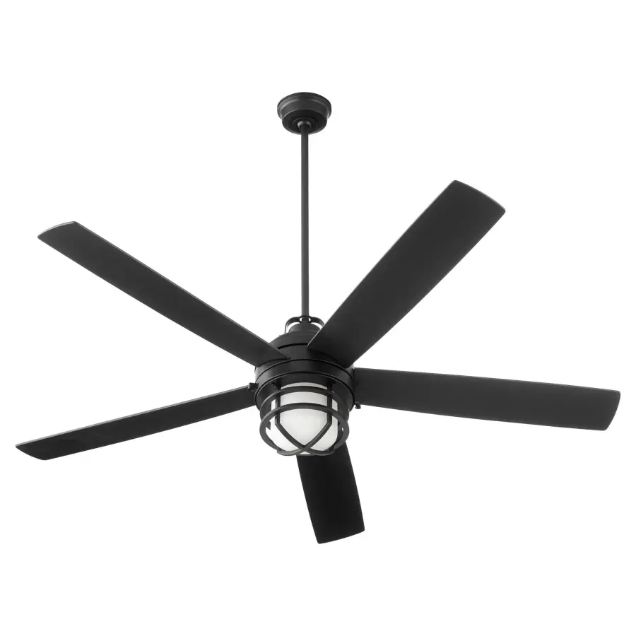 Niles 64" Wet Rated Ceiling Fan with LED Light - Image 1
