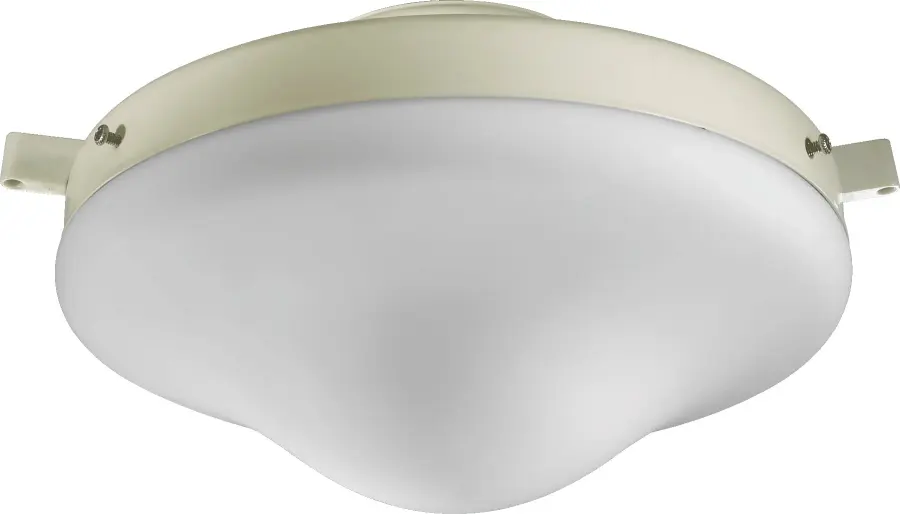 Opal Glass LED Light Kit in Antique White