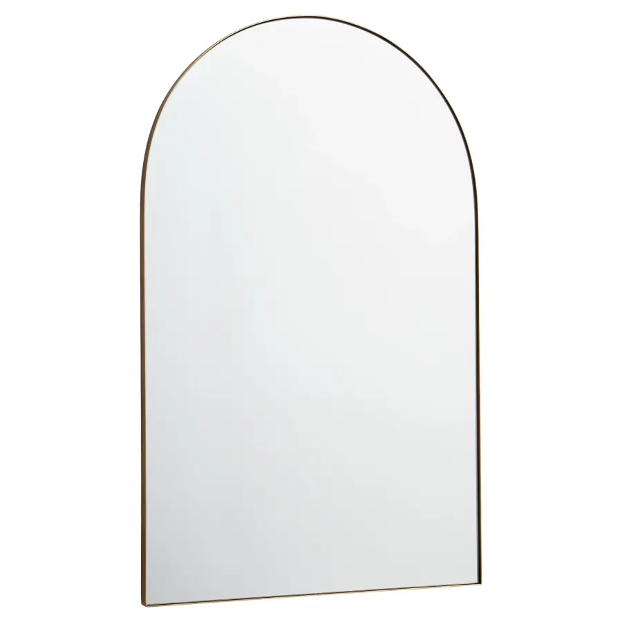 24" x 38" Arch Mirror in Gold - Image 1