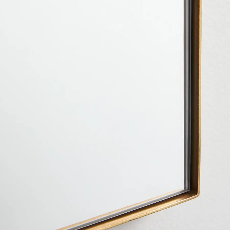 24" x 38" Arch Mirror in Gold - Image 3