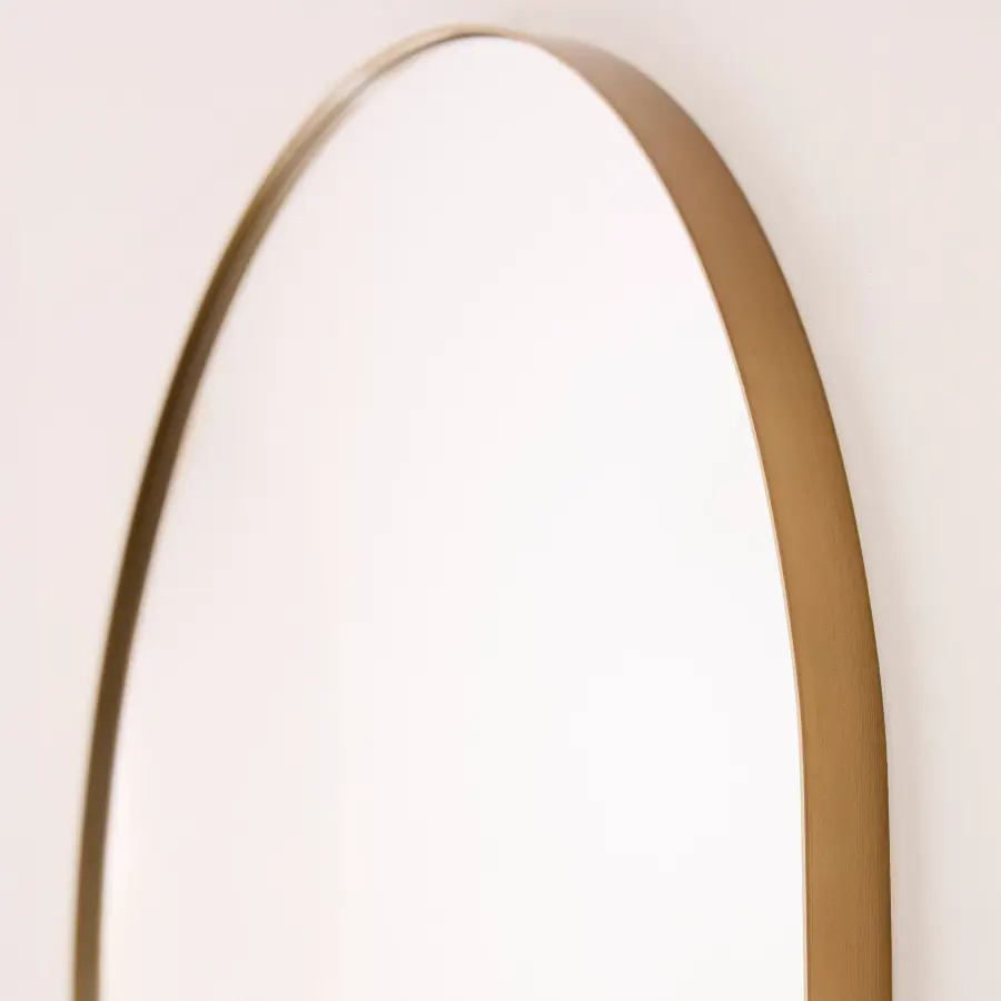 24" x 38" Arch Mirror in Gold - Image 5