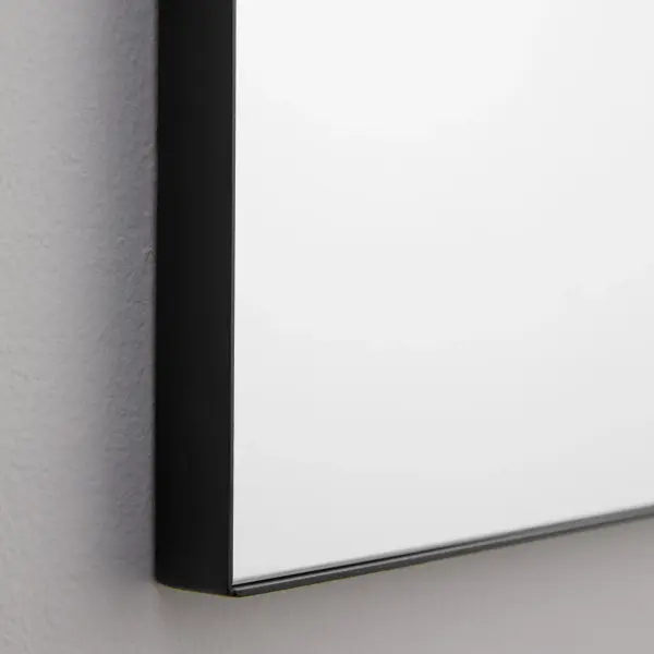 24" x 38" Arch Mirror in Matte Black - Image 3