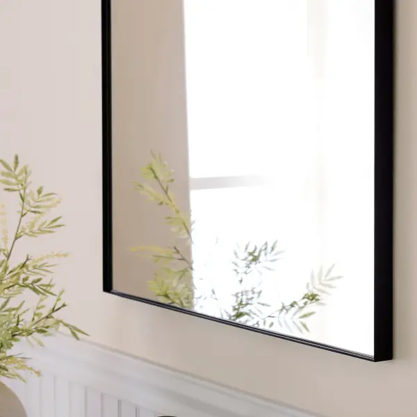 24" x 38" Arch Mirror in Matte Black - Image 6