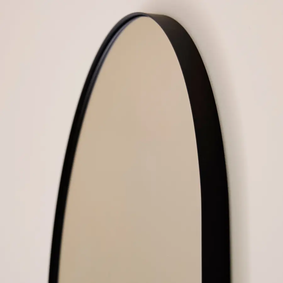 24" x 38" Arch Mirror in Matte Black - Image 7