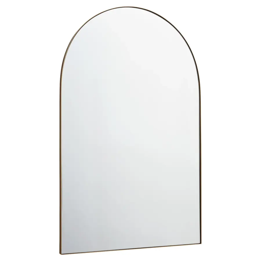 Arch Mirror in Gold - 29" x 46" - Image 1