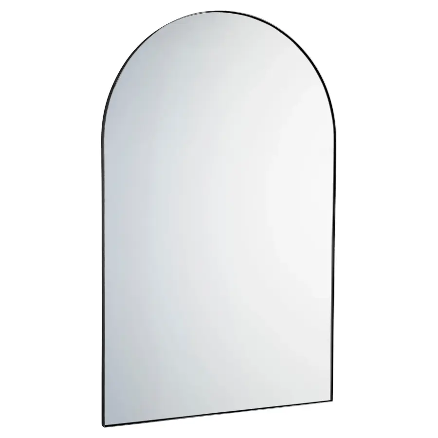 Arch Mirror 29" x 46" - Matte Black - Image 1
