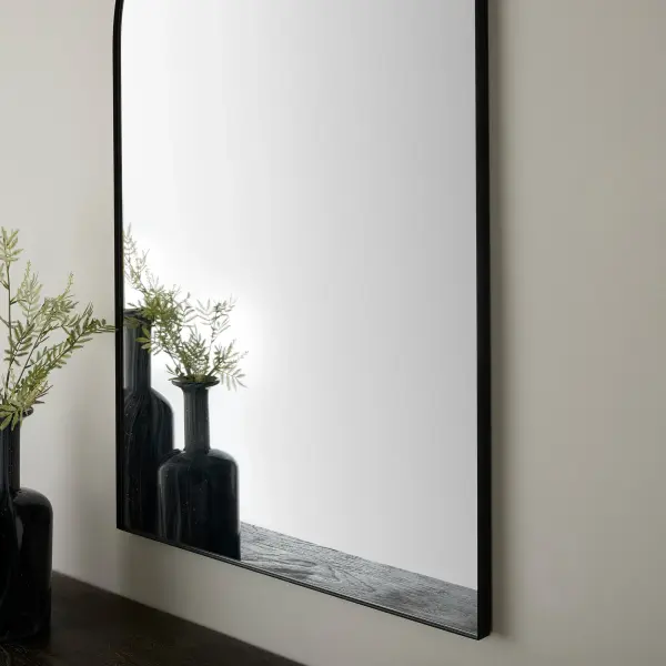 Arch Mirror 29" x 46" - Matte Black - Image 3