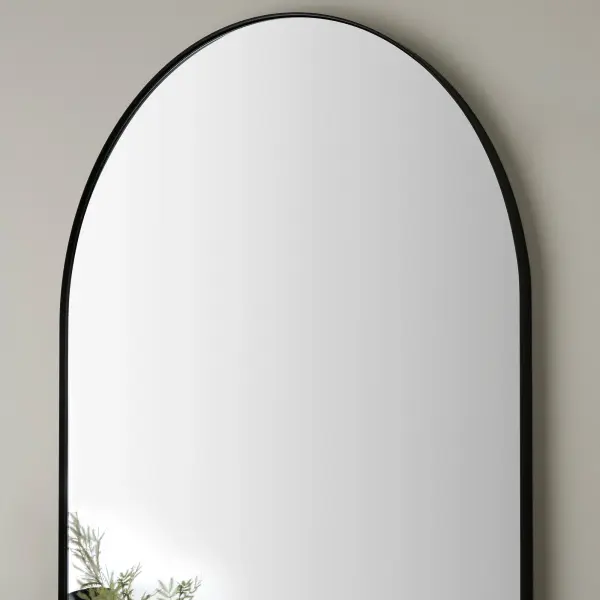 Arch Mirror 29" x 46" - Matte Black - Image 4