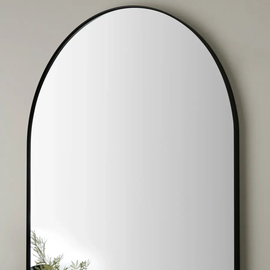 Arch Mirror 29" x 46" - Matte Black - Image 4
