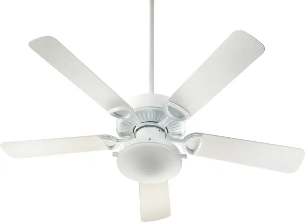 The Estate Patio Fan combines traditional styling with outdoor durability. Its wet-listed rating makes it ideal for covered patios, porches, and coastal environments where moisture resistance is essential.