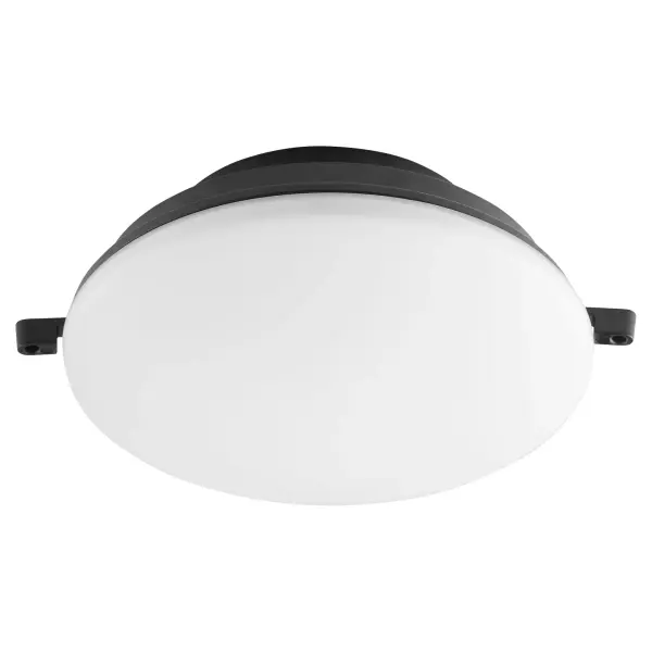 This versatile 18W LED light kit combines energy efficiency with wet-location safety, making it ideal for patios, porches, and humid indoor spaces. The shallow dome design and matte black finish complement any décor style.