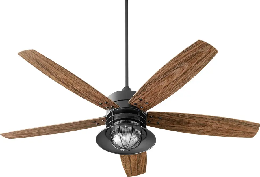 Portico 60" Indoor/Outdoor Ceiling Fan with Light - Image 1