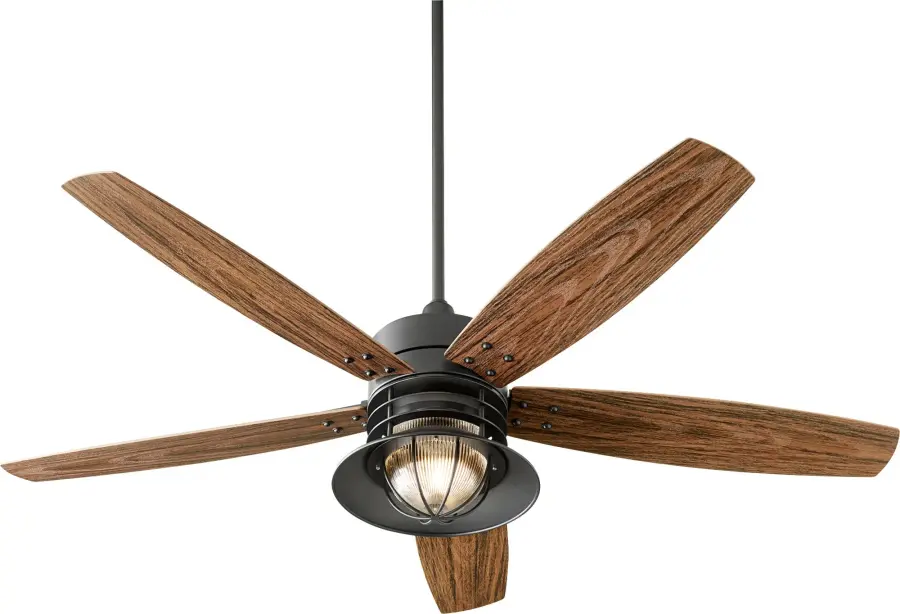 Portico 60" Indoor/Outdoor Ceiling Fan with Light - Image 2