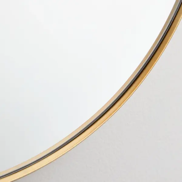Capsule Gold Pill-Shaped Mirror 21" x 40" - Image 3
