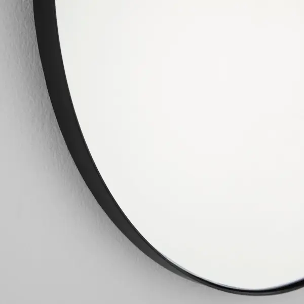 Capsule 21" x 40" Wall Mirror in Matte Black - Image 3