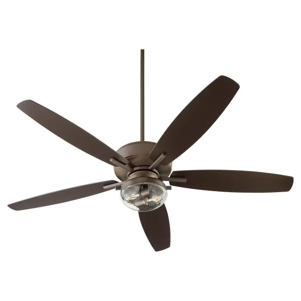 The Breeze 60" combines substantial airflow with weather-resistant construction, making it ideal for patios, porches, and covered outdoor areas. The integrated LED lighting and 3-speed motor provide both illumination and comfort.
