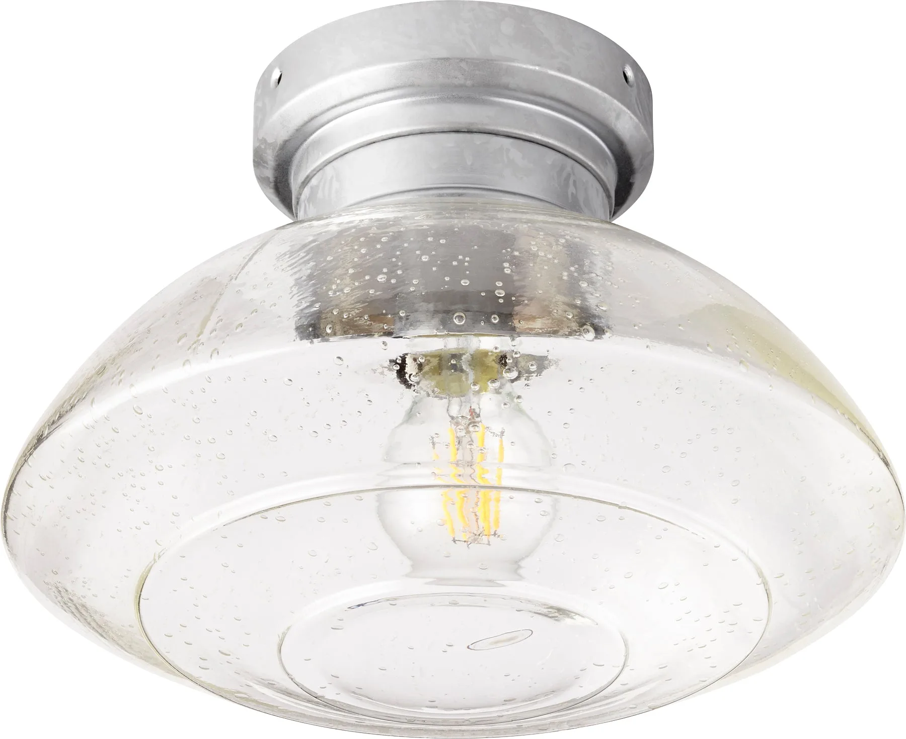 Windmill Clear Seeded Glass Light Kit