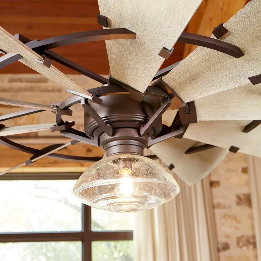 Windmill Clear Seeded Glass Light Kit - Image 5