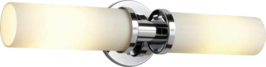 Pebble 2-Light Vanity in Polished Chrome - Image 1