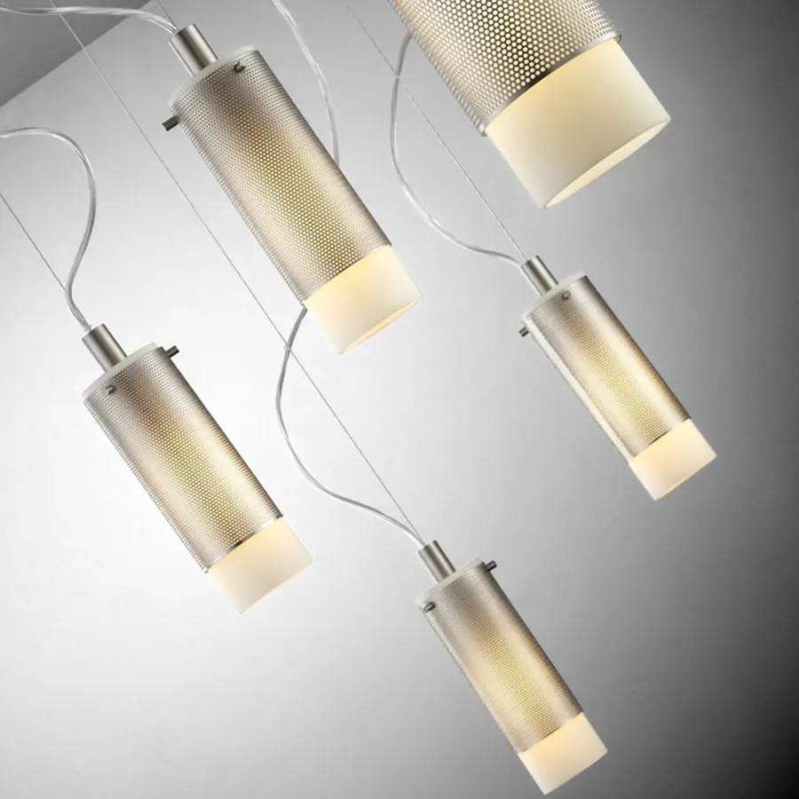 Lotus One Light Mini Pendant in Satin Nickel - Image 4