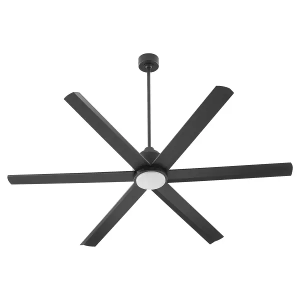 Titus 65" 6-Blade Ceiling Fan in Matte Black - Image 3