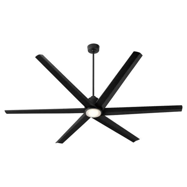 Titus 80" 6-Blade Matte Black Ceiling Fan - Image 3