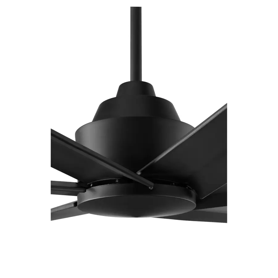 Titus 80" 6-Blade Matte Black Ceiling Fan - Image 4