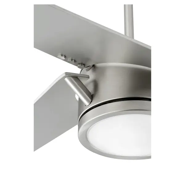 Axis 54" Satin Nickel Ceiling Fan with LED Light - Image 3