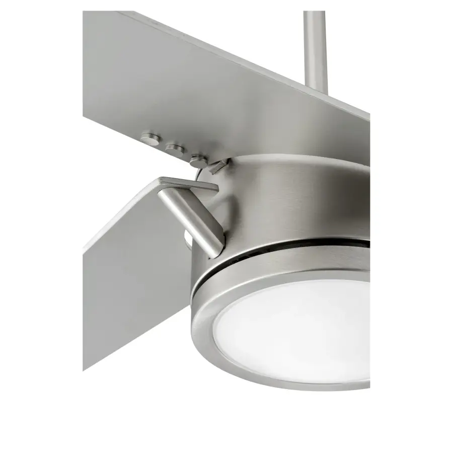 Axis 54" Satin Nickel Ceiling Fan with LED Light - Image 3