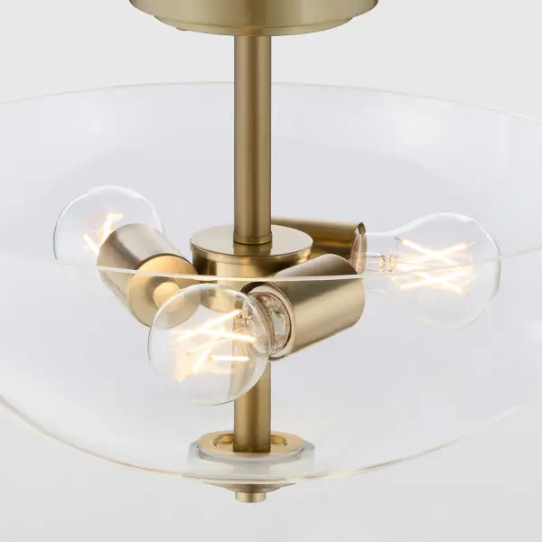 Adams 15" Clear Dual Mount Pendant - Image 4