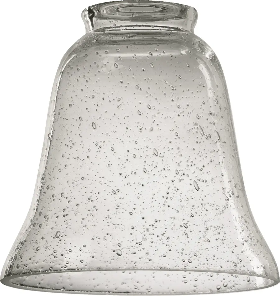 2.25" Clear Seeded Glass Shade
