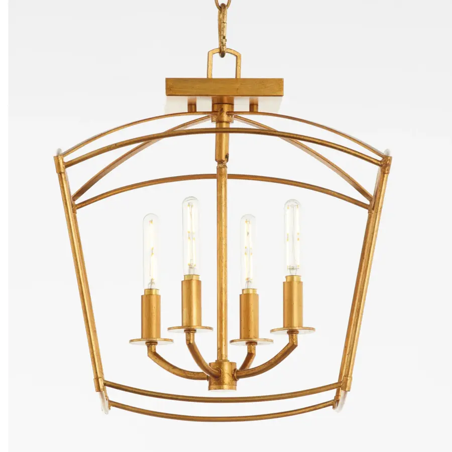 Mantle 4 Light Dual Mount in Gold Leaf - Image 3